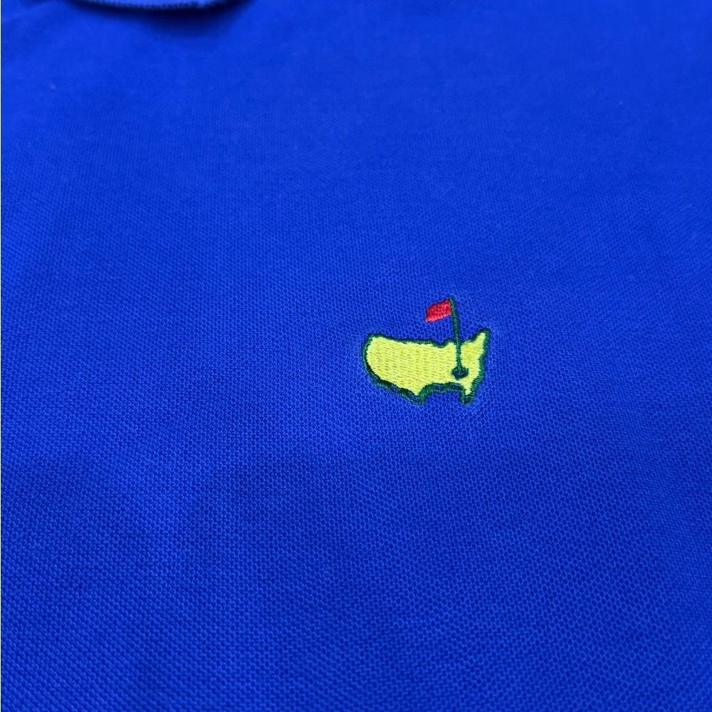 ⛳️ Masters Collection Vintage Royal Blue Polo Shirt Men’s XL - Picture 4 of 10